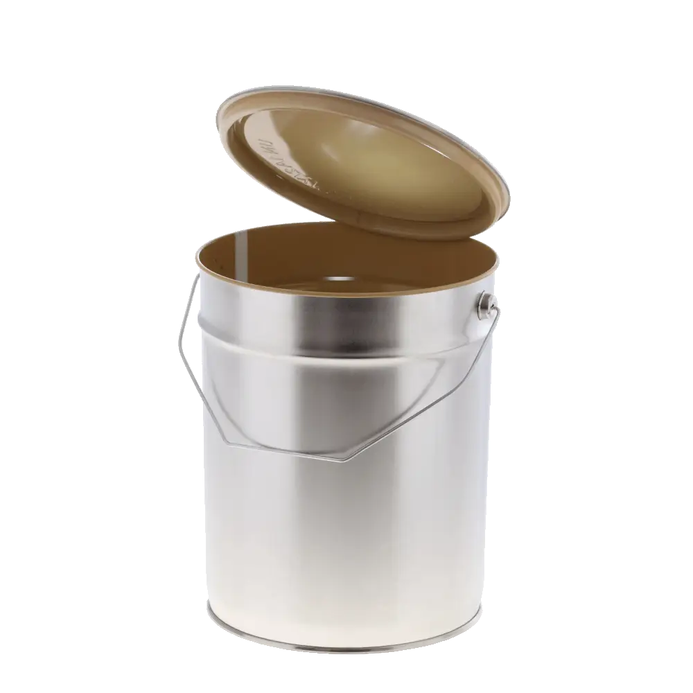 Baldes metálicos 10 litros interior recubierto UN